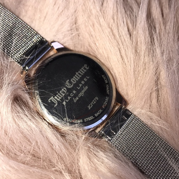 Juicy Couture watch with ombré fuschia face main image 8
